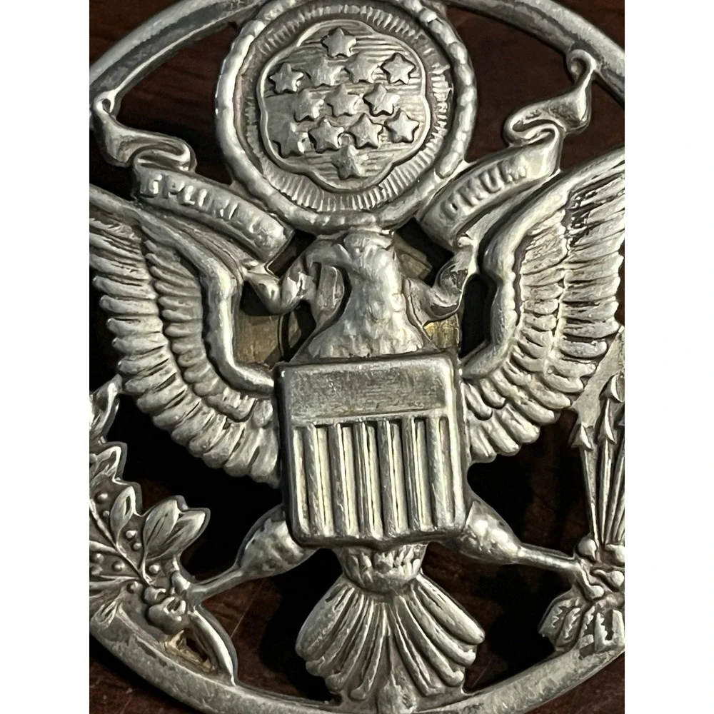 Vintage US Military & Patriotic Pin Lot - Army Insignia, VFW Post #1, 92 Olympic